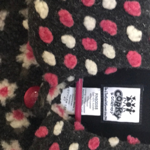 Corky’s kids adorable coat!